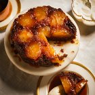 Michel Roux’s Toffee Apple Pudding with Crème Fraîche