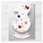 3rd Birthday Balloon & Stars Cake