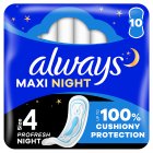 Always Maxi Sanitary Towels Profresh Night Size3 Pads