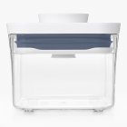 OXO POP Square Small Kitchen Storage Container, 400ml, Clear