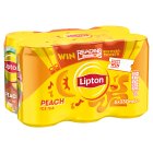 Lipton Iced Tea Peach Cans6x330ml