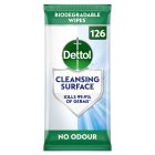 Dettol Antibacterial Multi Surface Cleaning Wipes 126 Pack
