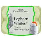 Clarence Court Traditional Leghorn Whites6s
