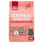 Adult & Seniors Salmon Dry Cat Food 750g