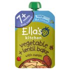 Ella's Kitchen Vegetable + Lentil Bake