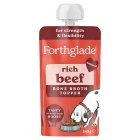 Forthglade Succulent Beef Bone Broth Topper