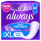 Always Infinity Flex Protect 9 Night Extra Sanitary Pads With Wings Size 4