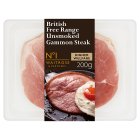 No.1 British Free Range Unsmoked Gammon Steak200g