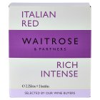 Waitrose Italian Red Rich Intense Bag in Box