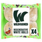 Wildfarmed 4 White Rolls