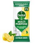 Dettol Antibacterial Multi Surface Cleaning Wipes Citrus
