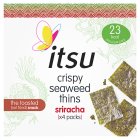 itsu Crispy Seaweed Thins Sriracha 4 Pack