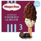Haagen-Dazs Crunchy Cookies and Cream Ice Cream Stick 3x80ml