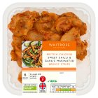 Waitrose British Chicken Sweet Chilli & Garlic Marinated Breast Strips