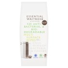 Waitrose Essential 120 Antibacterial & Biodegradable Multi Surfa