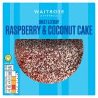 Waitrose Raspberry & Coconut Cake