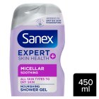 Expert Skin Health+ Micellar Soothing Shower Gel 450ml