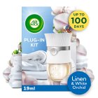 Air Wick Electrical Plug In Kit 19ml - Linen & White Orchid