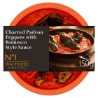 No.1 Charred Padron Peppers & Romesco Style Sauce