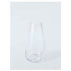 John Lewis Cannon Glass Vase, H25cm, Clear