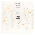 Talking Tables Celebration Stars Cocktail Napkins 24cm 20 pack 3ply