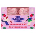 The Glorious Mess Strawberry Meringue Nests