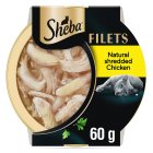 Sheba Filets Adult Wet Cat Food Tray with Chicken, Shrimp and Ocean Fish in Gravy
