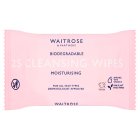 Waitrose 25 Cleansing Facial Wipes Moisturising…