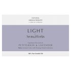 Aromaworks Wax Filled Glass, Petitgrain And Lavender