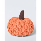 Knitted Medium Orange Pumpkin