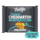 Violife 100% Plant Based Supreme Cheddarton