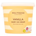 Waitrose Vanilla Dairy Ice Cream