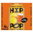 Hip Pop Sparkling Ginger & Turmeric Drink Cans