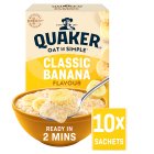 Quaker Oat So Simple Banana Porridge Cereal Sachets