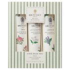 Bronnley Botanicals Hand Cream Trio