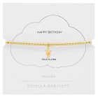 Estella Bartlett Sienna Double Star Happy Birthday Bracelet