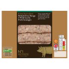 No.1 British Free Range 4 Pork Sausages400g