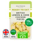 Waitrose Cooked Lemon & Herb Chicken Pieces160g
