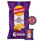 Walkers Lea & Perrins Worcester Sauce Multipack Crisps