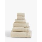 John Lewis Ultrasoft Hand Towel Linen 90x50cm