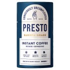 Presto Intenso Espresso Barista Grade Instant Coffee