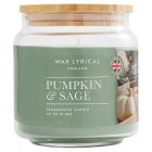 Wax Lyrical Sage & Pumpkin Medium Jar Candle