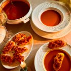 Rick Stein's Classic Fish Soup with Harissa Croutons