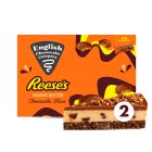 English Cheesecake Co. 2 Reese's Peanut Butter Cheesecake Slices