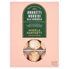 Angela Hartnett with Waitrose Amaretti Morbidi alla Mandorla Biscuits