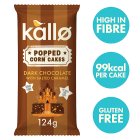 Kallo Dark Chocolate with Salted Caramel Popped Corn Cakes