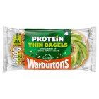 Warburtons 4 Seeded Protein Thin Bagels