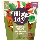 Higgidy Slow-Roasted Tomato, Red Pepper & Basil Mini Muffins 130g