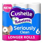Cushelle Seriously Clean Tubeless 6 Roll