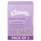 Kleenex MySkin Beauty Facial Tissues - Dry skin